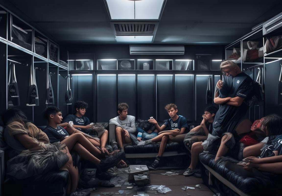 LPL休息室画面曝光，TES落败后众人神情落寞。